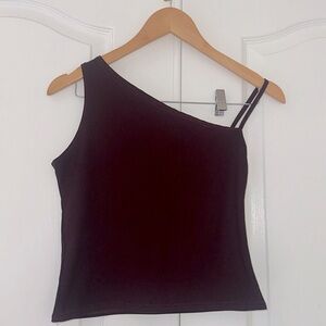 Dark red tank top